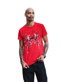 Stakes - Sleep Token Drip Jumbo Print T-Shirt - Red