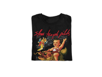 Stone Temple Pilots - Purple Jumbo Print T-Shirt - Black