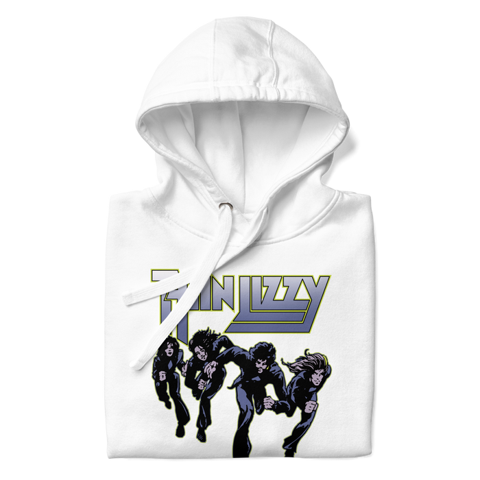 Thin Lizzy - Jailbreakers Hoodie - White