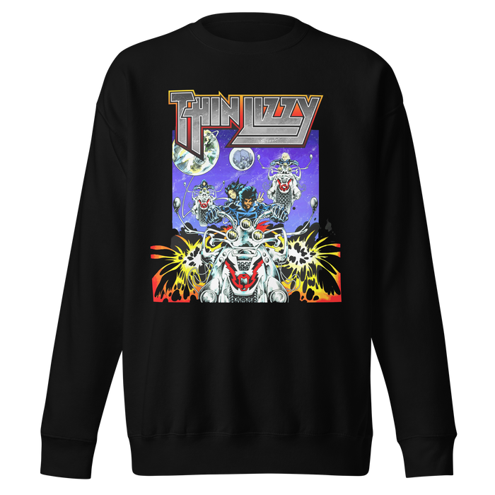 Thin Lizzy - Night Riders Sweatshirt - Black