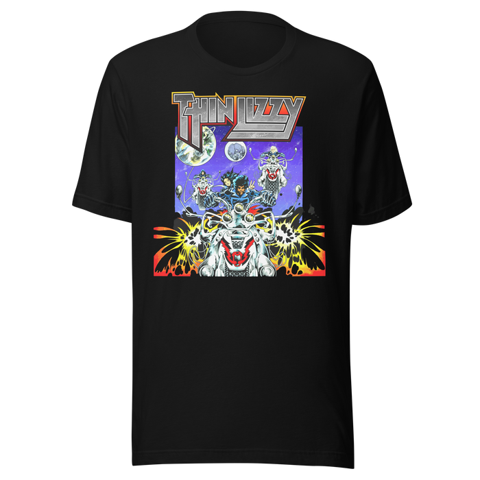 Thin Lizzy - Night Riders T-Shirt - Black