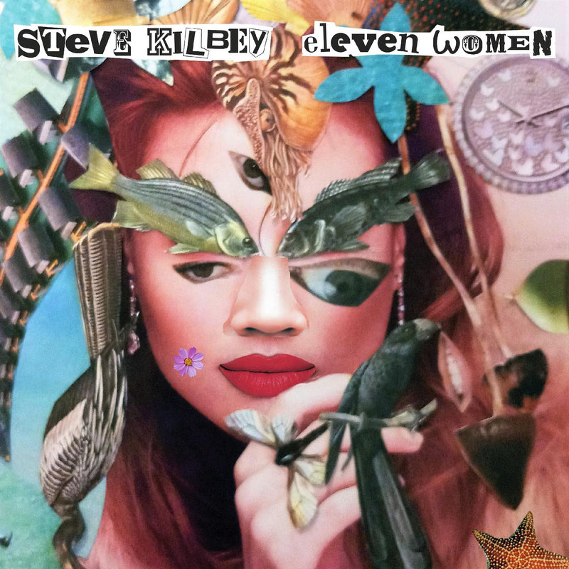 Steve Kilbey - Eleven Women (CLEAR WITH PINK BLUE & GREEN SPLATTER VINYL) - Vinyl