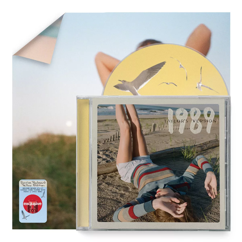 Taylor Swift - 1989: Taylor's Version (Sunrise Boulevard Yellow Deluxe Poster Edition) - CD