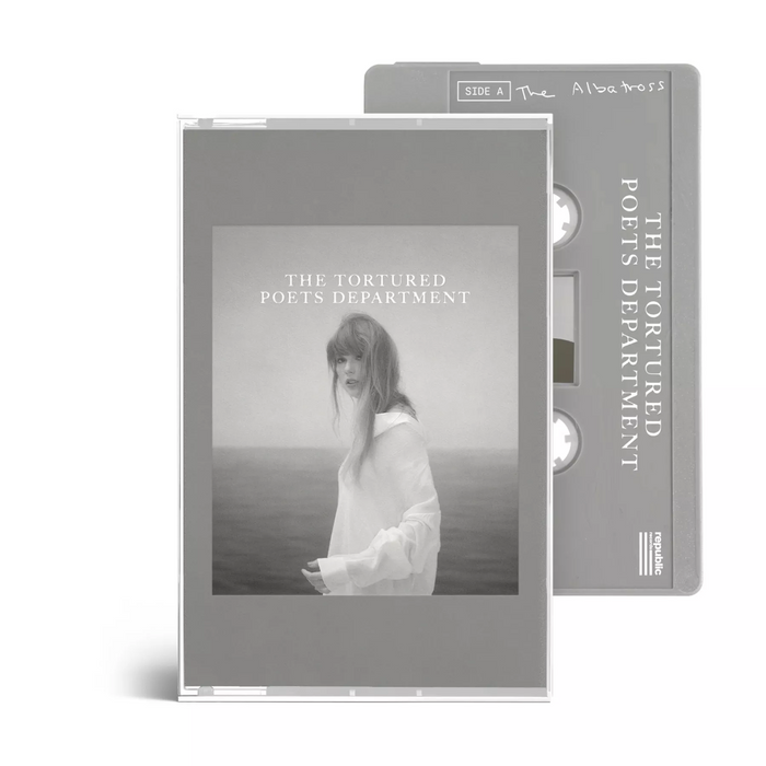 Taylor Swift - THE TORTURED POETS DEPARTMENT (THE ALBATROSS COVER) (GRAY JEWEL CASE) (CASSETTE) - Cassette