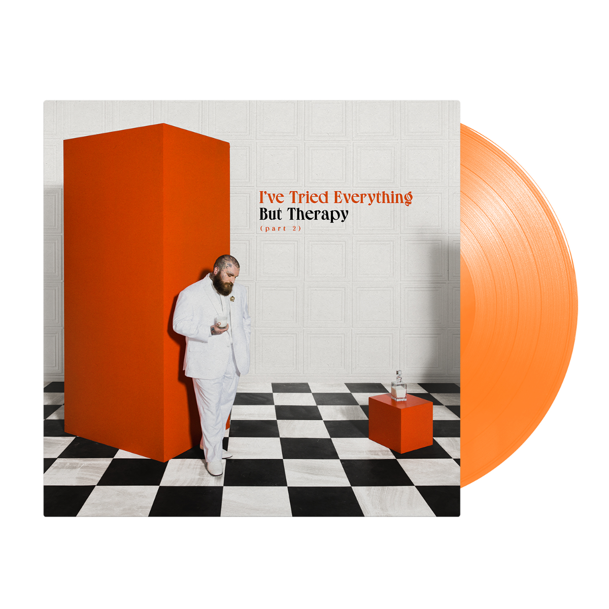 Teddy Swims - I've Tried Everything But Therapy (Part 2) (Translucent Orange Crush Vinyl) -