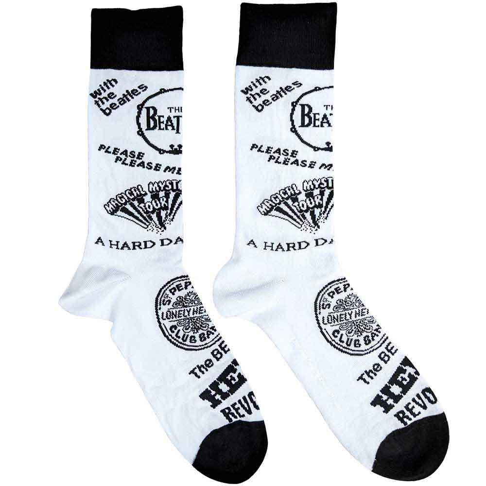 The Beatles - Albums Monochrome - Socks