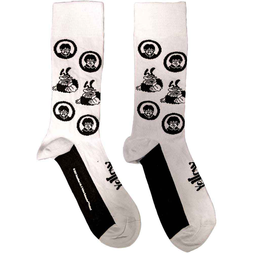 The Beatles - Band & Meanies Monochrome - Socks