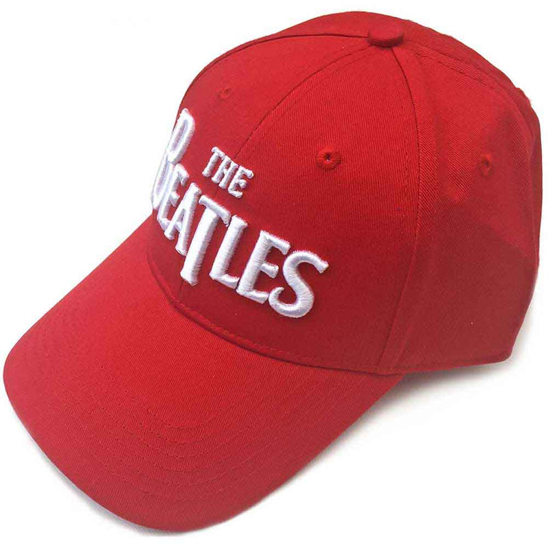 The Beatles - White Drop T Logo - Hat