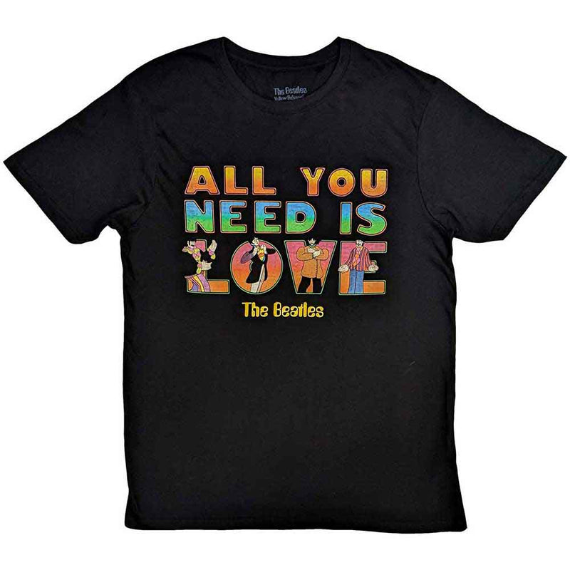 The Beatles - Yellow Submarine All You Need Is Love Stacked - T-Shirt