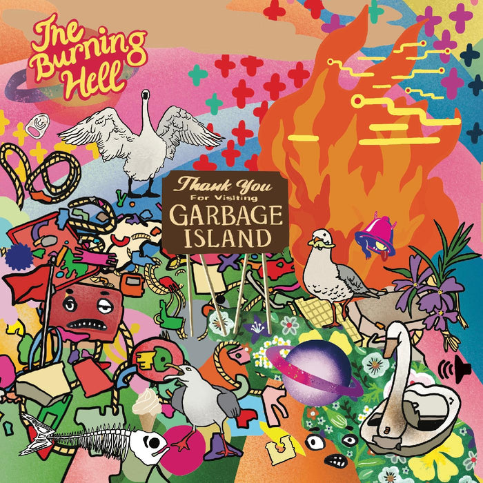 The Burning Hell - Garbage Island (RANDOM COLOR ECO-MIX VINYL) - Vinyl