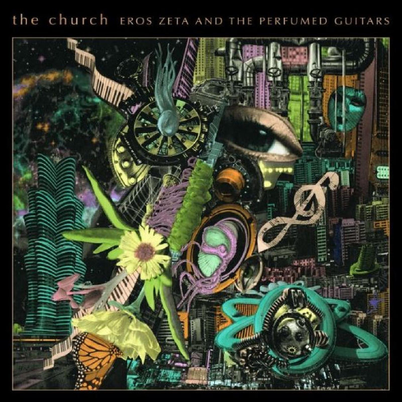 The Church - Eros Zeta & The Perfumed Guitars (ORANGE WITH BLACK SPATTER VINYL) - Vinyl