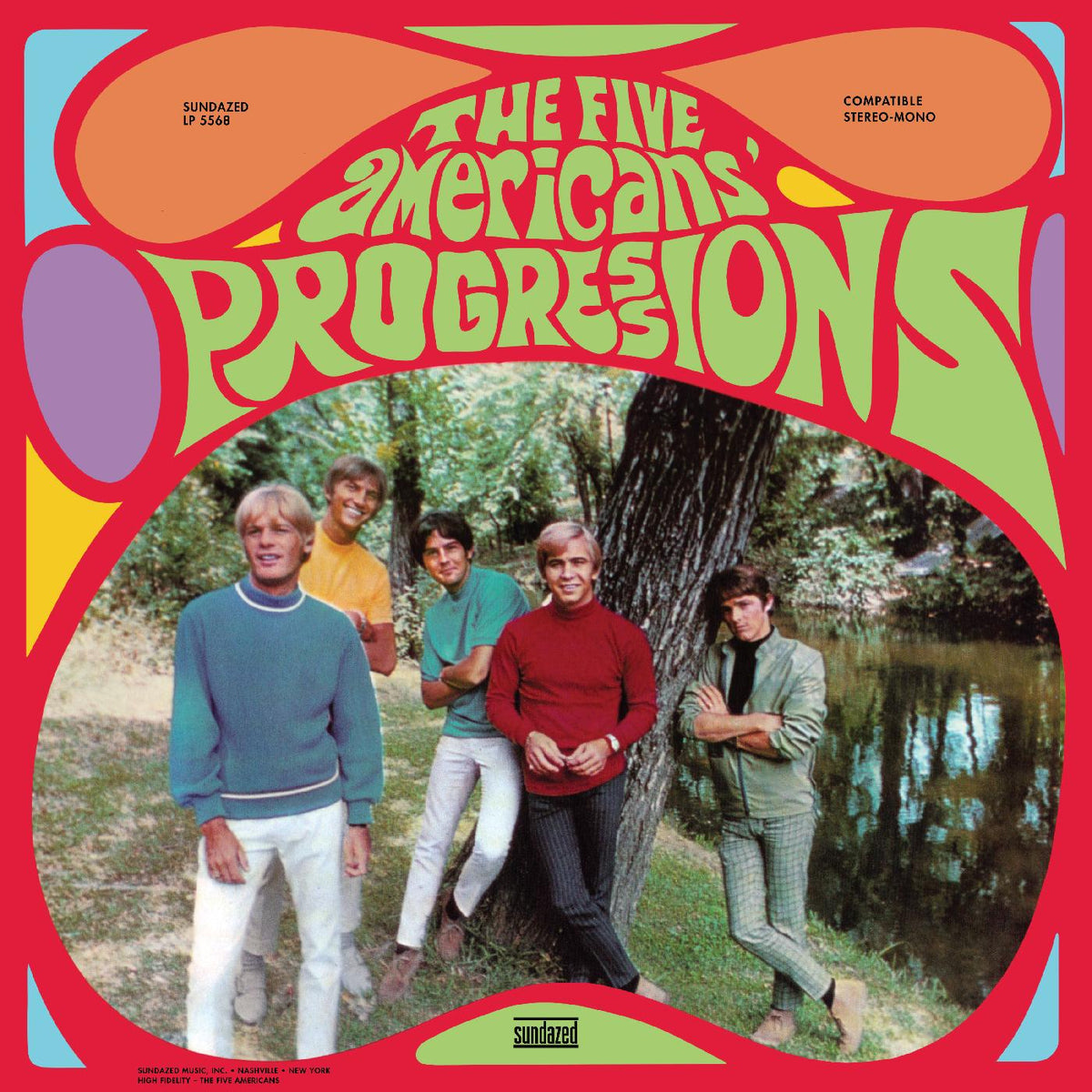 The Five Americans - Progressions (GOLD VINYL) - Vinyl