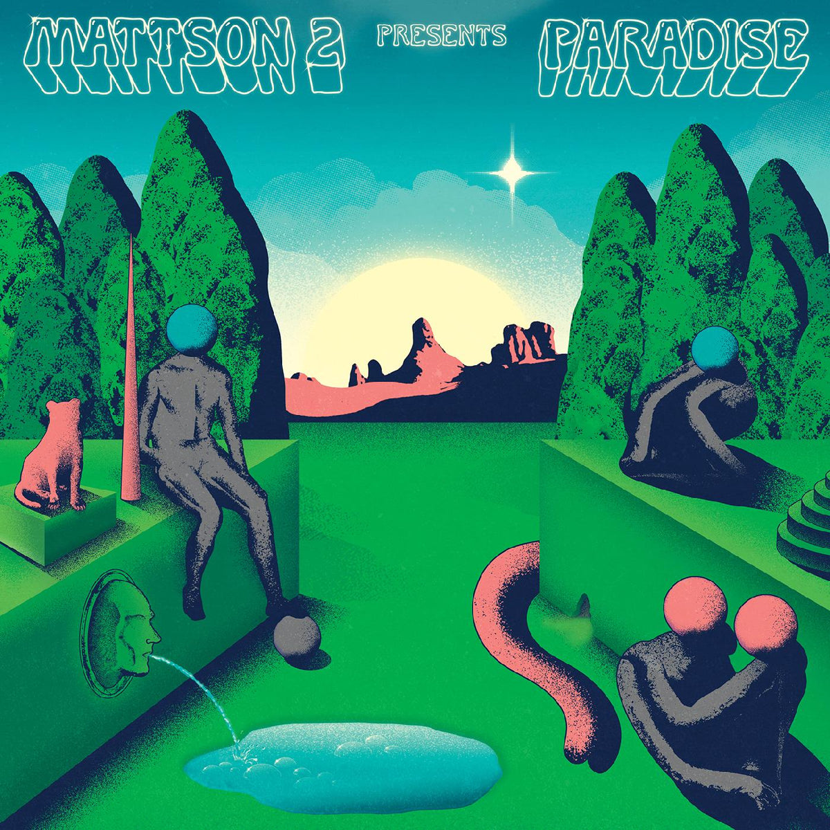 The Mattson 2 - Paradise (SEA CLIFF BLUE/GREEN VINYL) - Vinyl