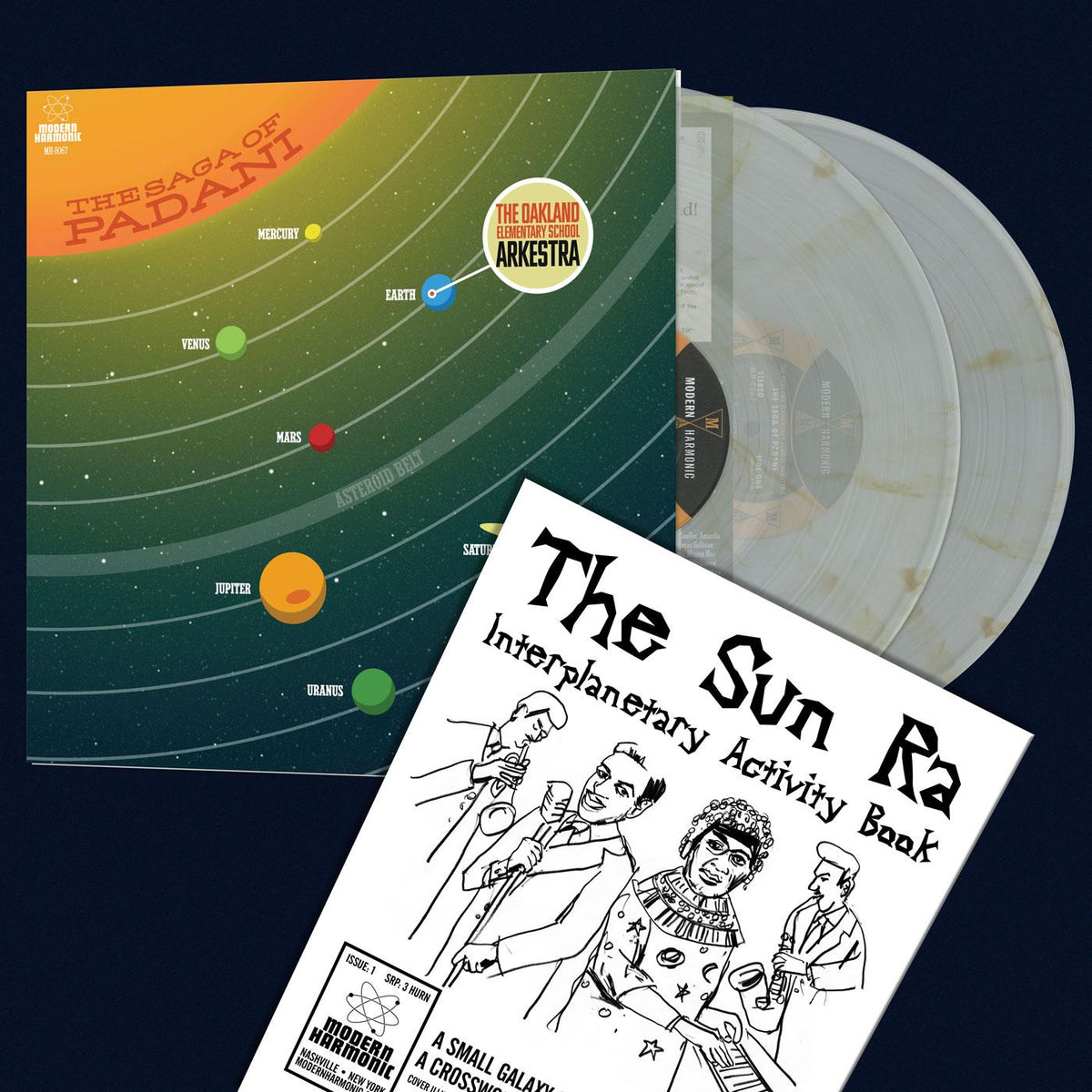 The Oakland Elementary School Arkestra - The Saga Of Padani (CLEAR WITH SUNRAYS VINYL) - Vinyl