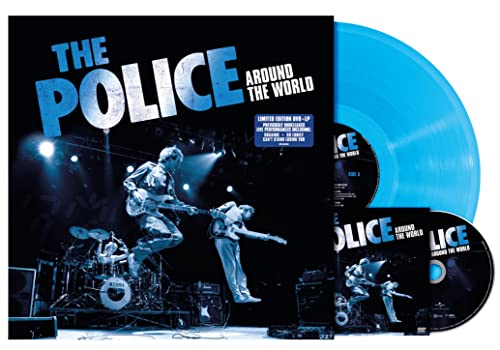 The Police - Around The World (Restored & Expanded) [Blue LP/DVD] - Vinyl