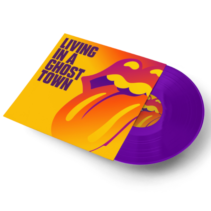 The Rolling Stones - Living In A Ghost Town (Purple Vinyl) (10" Vinyl) [Import] - Vinyl