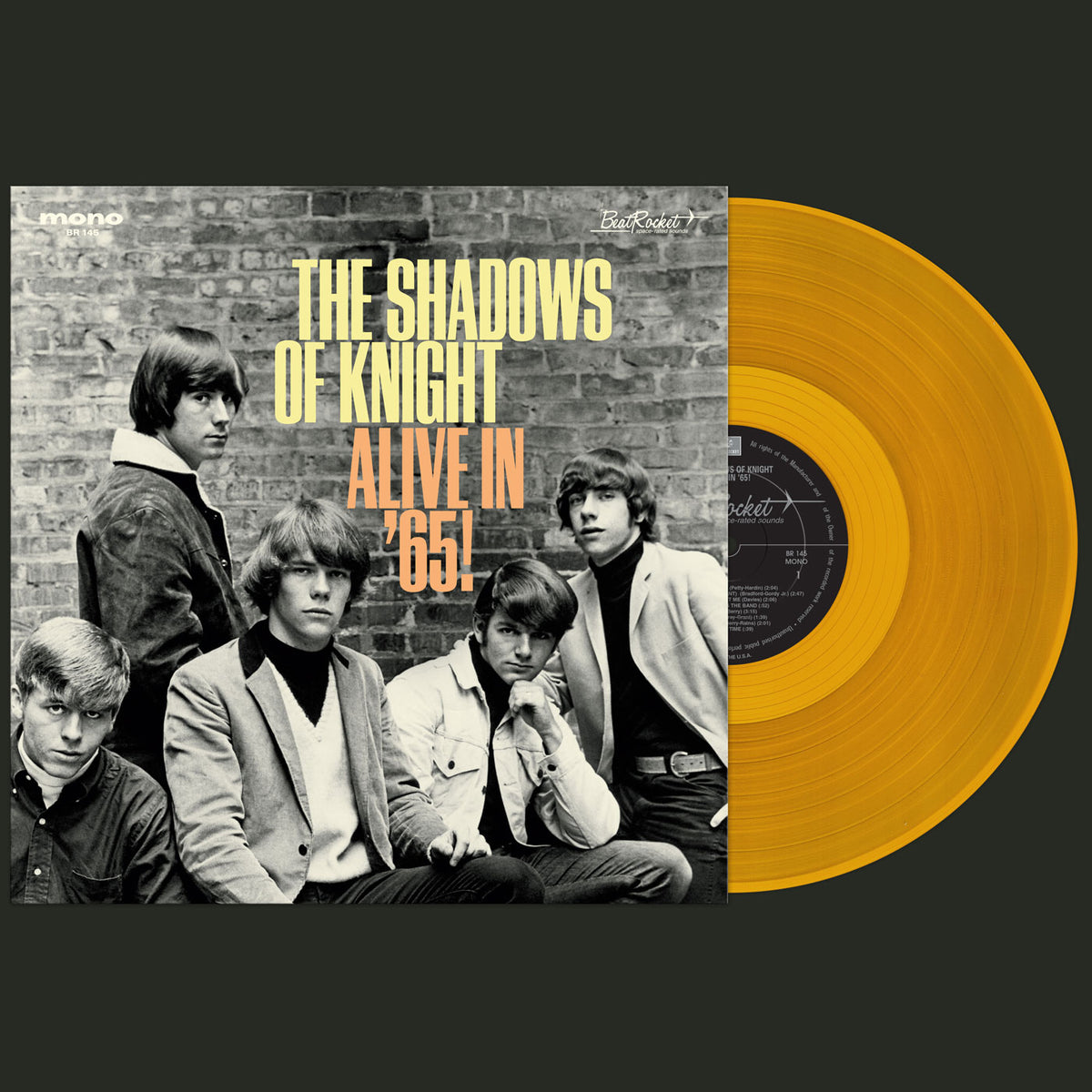 The Shadows Of Knight - Alive In '65! (GOLD VINYL) - Vinyl