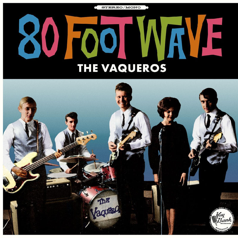 The Vaqueros - 80 Foot Wave (TURQUOISE VINYL) - Vinyl