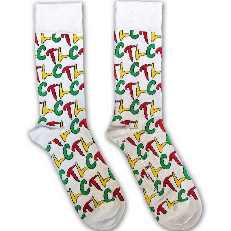 Tlc - Logo Repeat - Socks