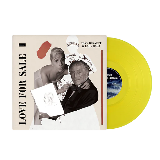 Tony Bennett & Lady Gaga - Love For Sale (Limited Edition, 180 Gram Yellow Vinyl) - Vinyl