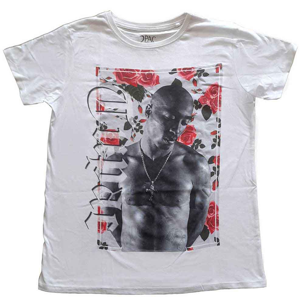 Tupac - Floral - T-Shirt