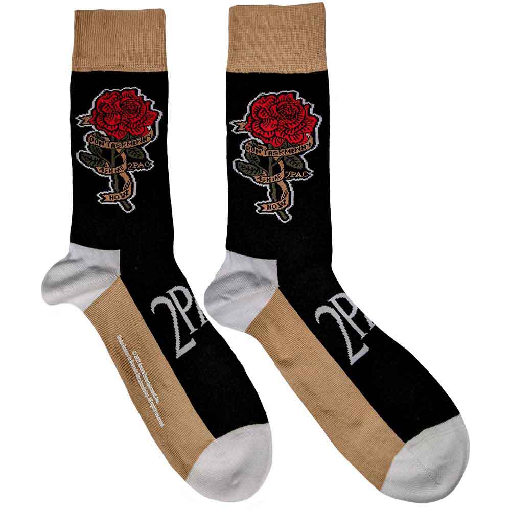 Tupac - Rose - Socks