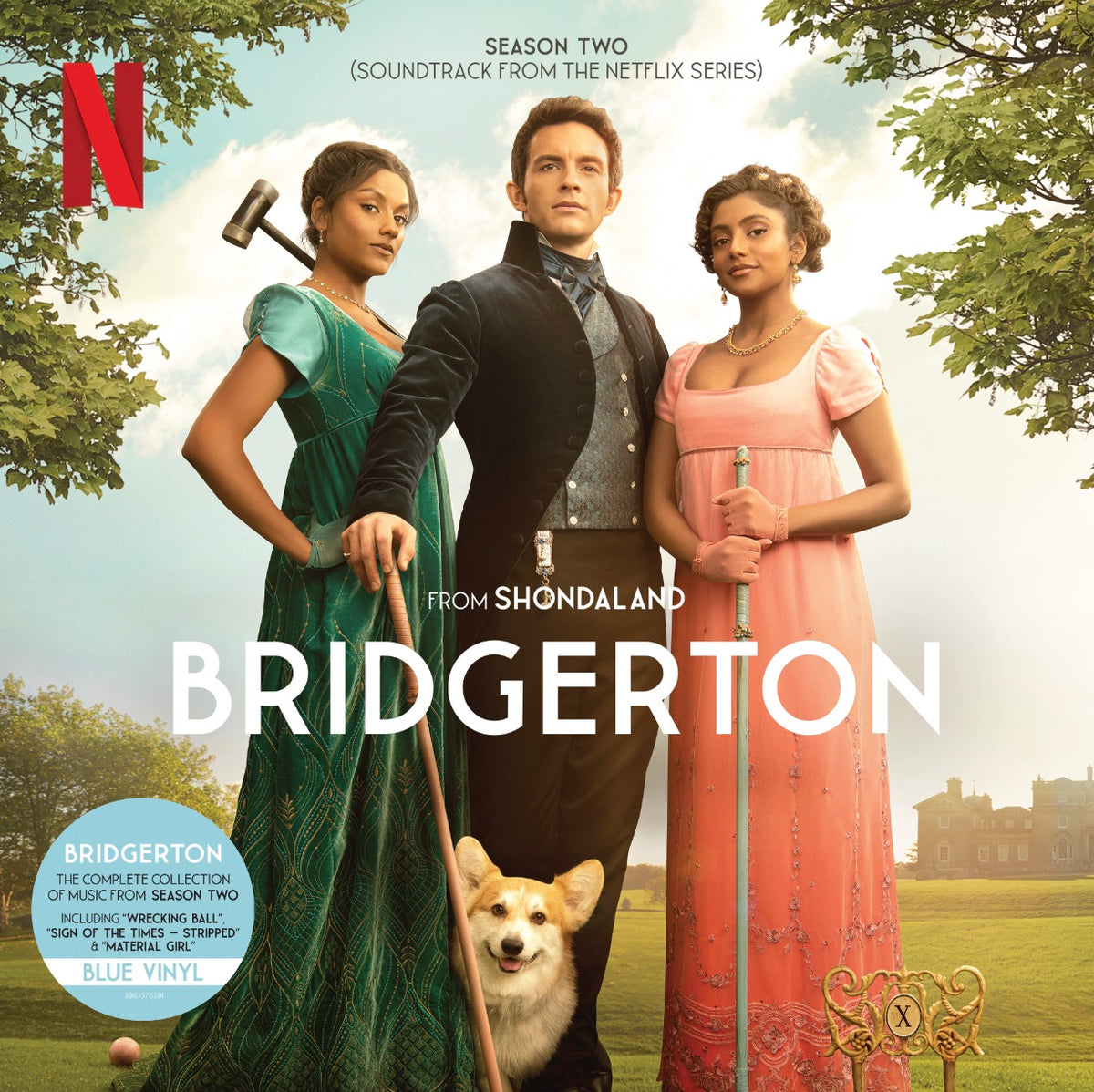 Various Artists - Bridgerton Season Two (Soundtrack From The Netflix Series) [Blue 2 LP] - Vinyl