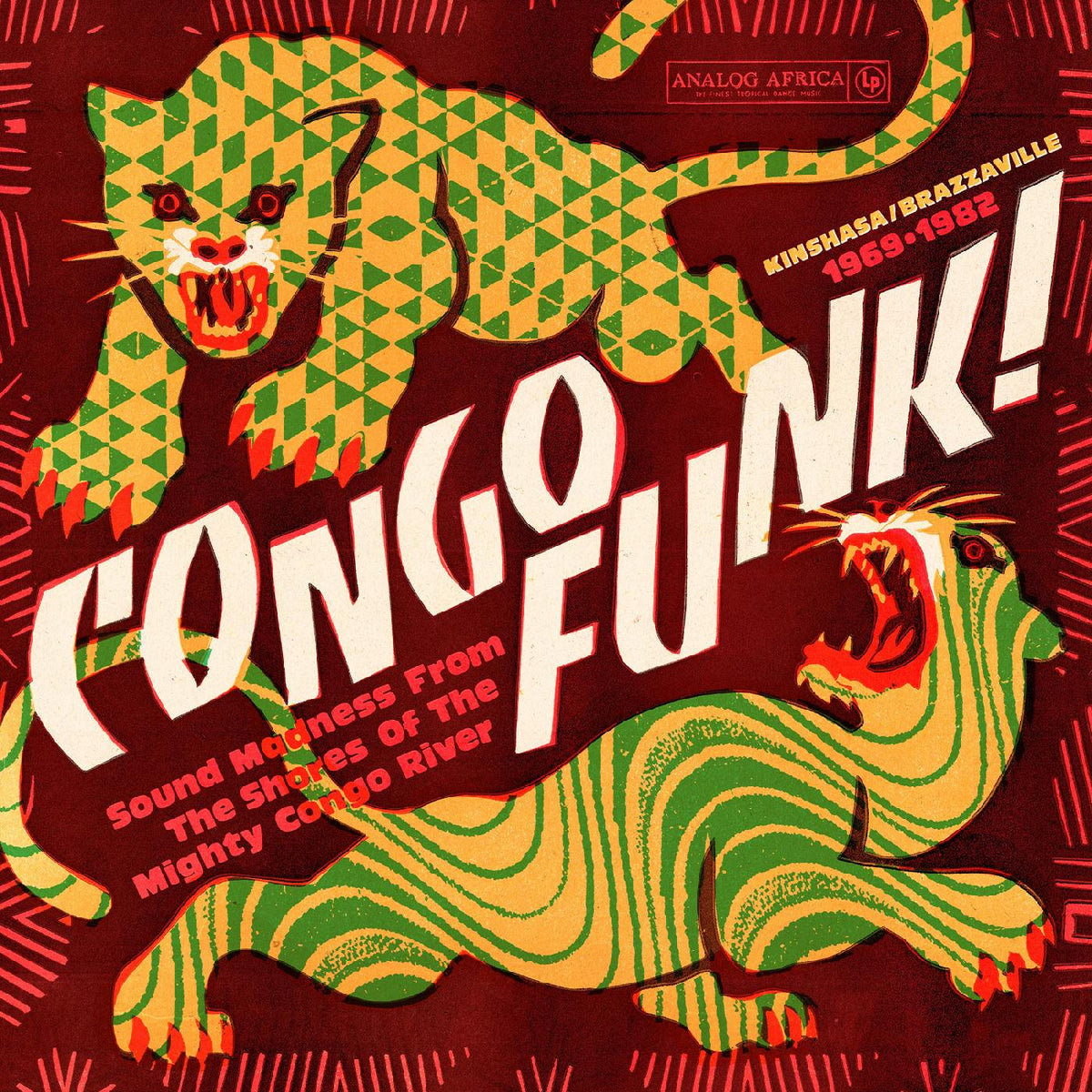 Various Artists - Congo Funk! - Sound Madness From The Shores Of The Mighty Congo River (Kinshasa/Brazzaville 1969-1982) - Vinyl