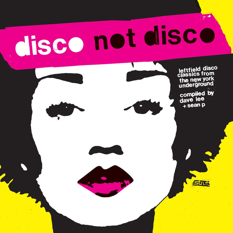 Various Artists - Disco Not Disco - 25th Anniversary Edition (TRANSLUCENT YELLOW VINYL) - Vinyl