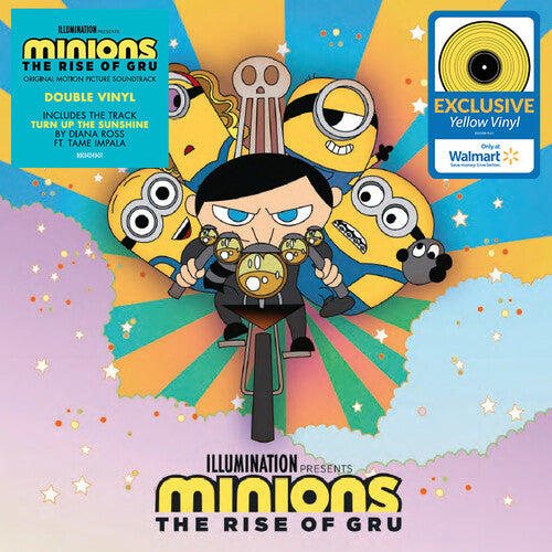 Various Artists - Minions: The Rise Of Gru (Original Motion Picture Soundtrack) (Limited Edition, Yellow Vinyl) (2 Lp's) - Vinyl