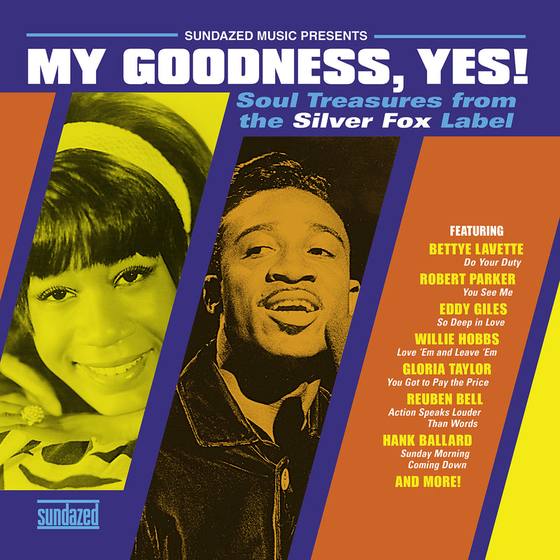 Various Artists - My Goodness, Yes! Soul Treasures From The Silver Fox Label (GOLD VINYL) - Vinyl