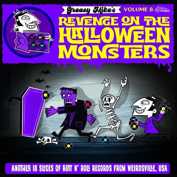 Various Atrists - Greasy Mike Volume 8: Revenge On The Halloween Monsters - Vinyl