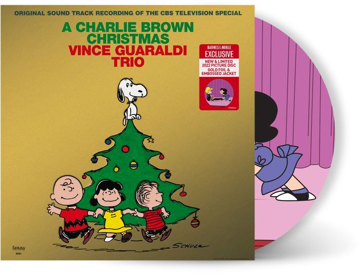 Vince Guaraldi Trio - A Charlie Brown Christmas (Original TV Soundtrack) (Limited Edition, Gold Foil Cover, Picture Disc Vinyl) - Vinyl