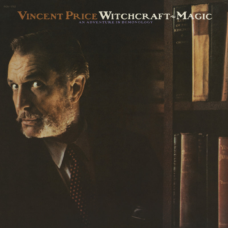 Vincent Price - Witchcraft-Magic—An Adventure in Demonology (CLEAR W/ ORANGE PUMPKIN SWIRL VINYL) - Vinyl