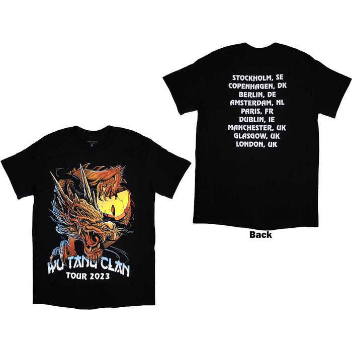 Wu-tang Clan - Tour '23 Dragon Back Print -