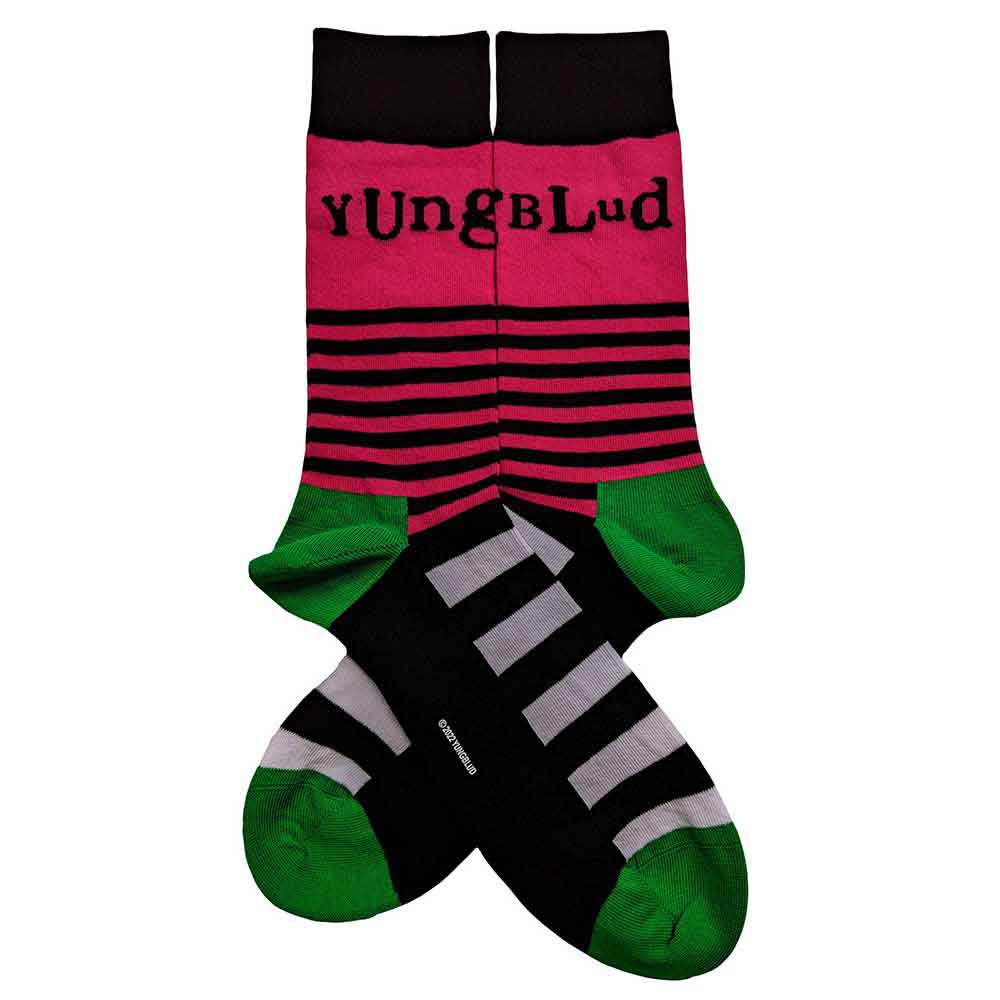 YUNGBLUD - Logo & Stripes - Socks