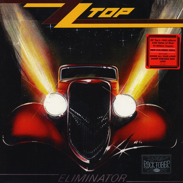 ZZ Top - Eliminator (Opaque Red Vinyl/Rocktober 2016 Exclusive) - Vinyl