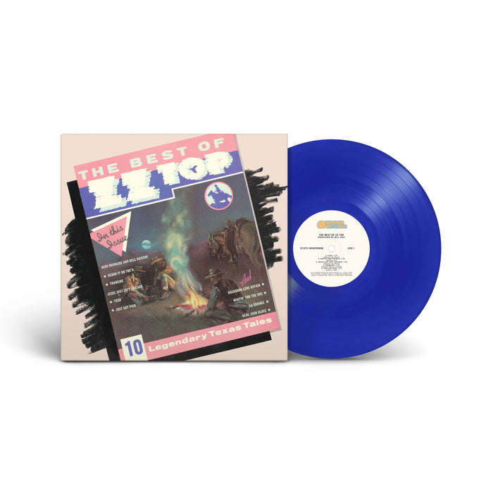 ZZ Top - The Best of ZZ Top (ROCKTOBER) (Translucent Blue Vinyl) - Vinyl